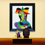 Cubist Crazy - Edition - SOLD by artist Chris Chapman - Wyecliffe Galleries