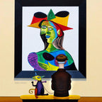 Cubist Crazy - Edition - SOLD by artist Chris Chapman - Wyecliffe Galleries