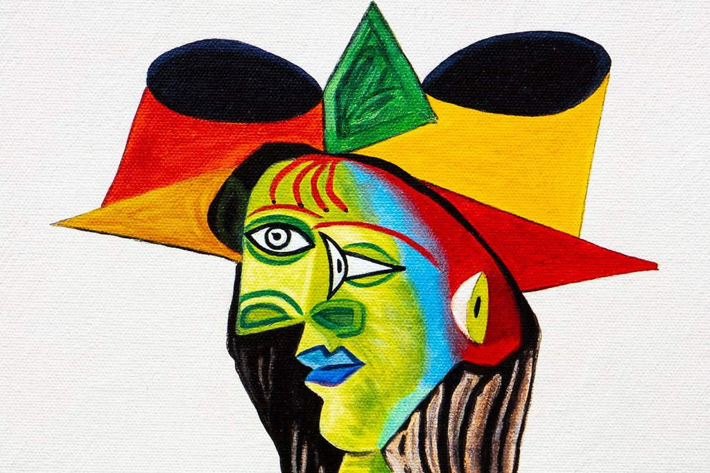 Cubist Crazy - Edition - SOLD by artist Chris Chapman - Wyecliffe Galleries