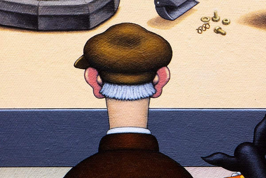 Dali Dalek - Edition - SOLD OUT by artist Chris Chapman - Wyecliffe Galleries