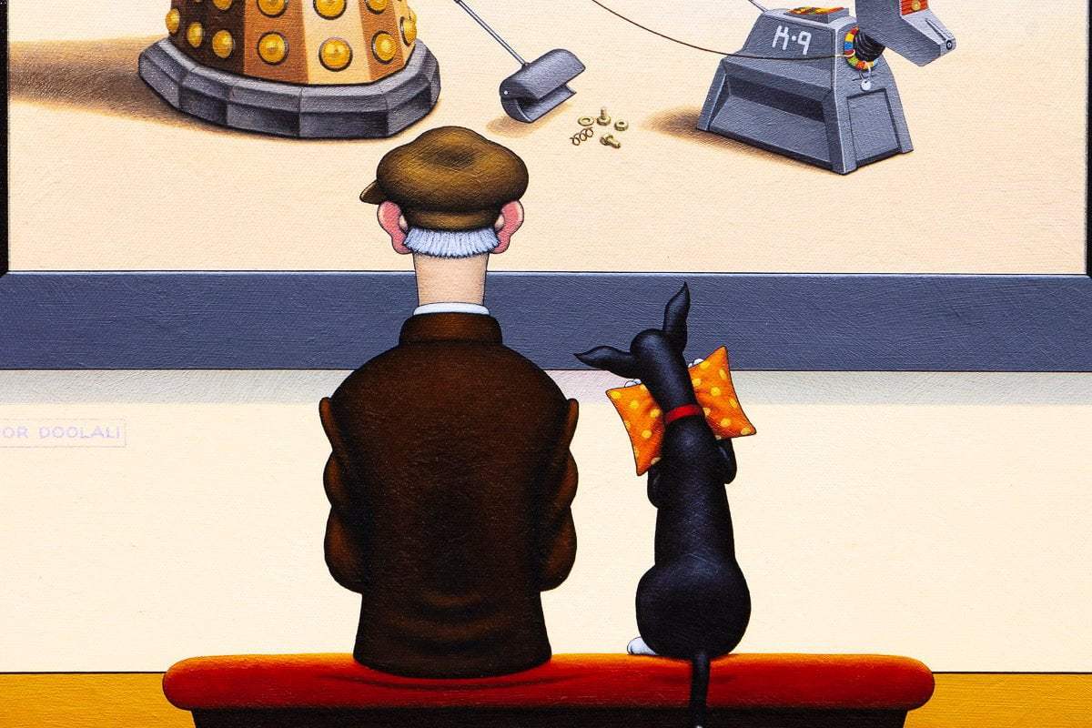 Dali Dalek - Edition - SOLD OUT by artist Chris Chapman - Wyecliffe Galleries