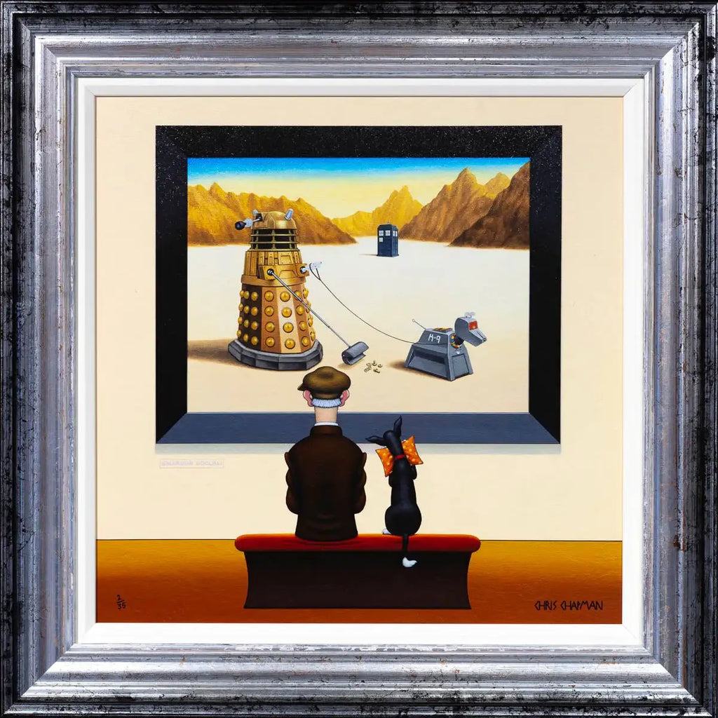 Dali Dalek - Edition - SOLD OUT by artist Chris Chapman - Wyecliffe Galleries