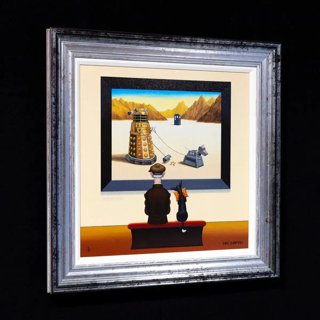 Dali Dalek - Edition - SOLD OUT by artist Chris Chapman - Wyecliffe Galleries