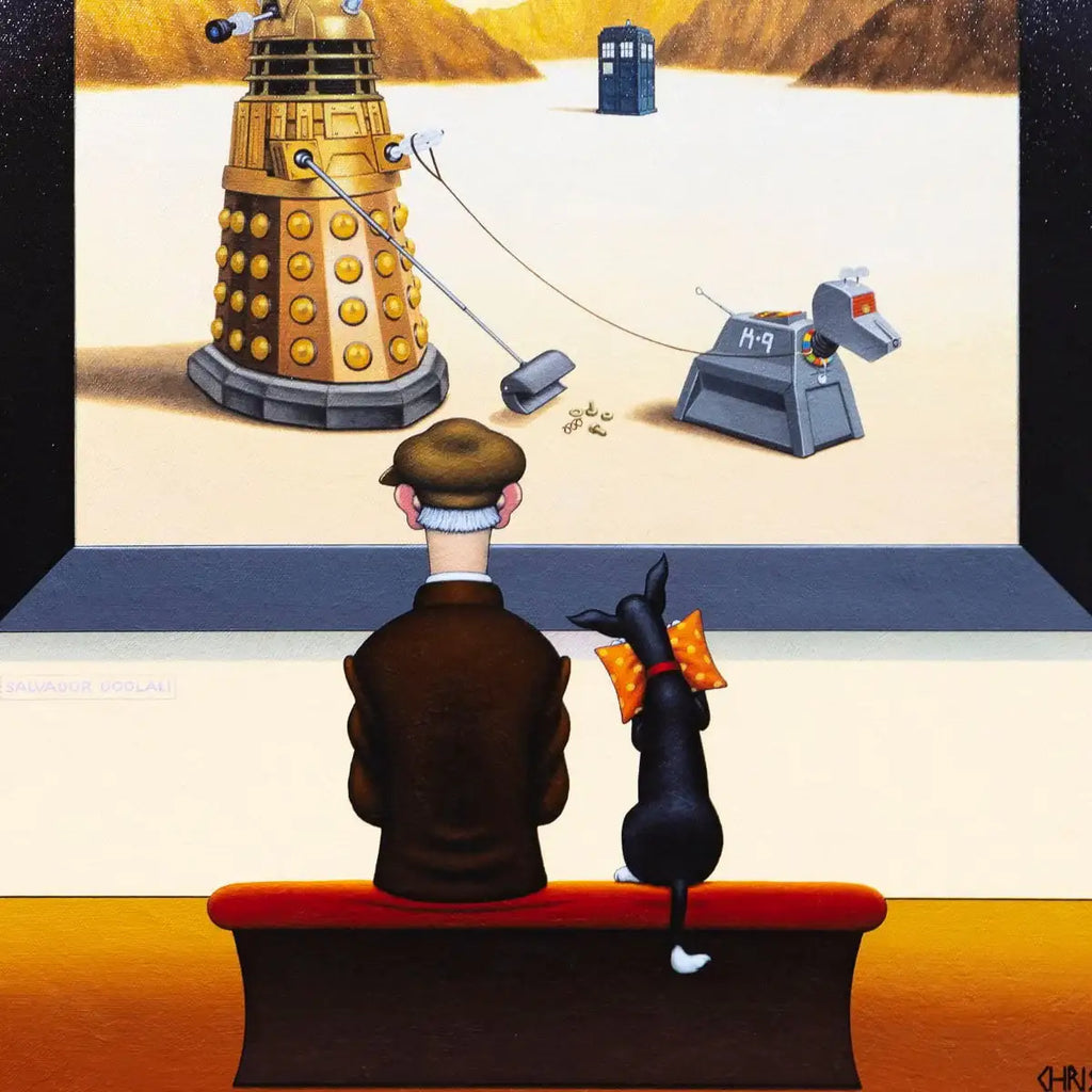 Dali Dalek - Edition - SOLD OUT by artist Chris Chapman - Wyecliffe Galleries