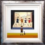 Dancing Girls - SOLD by artist Chris Chapman - Wyecliffe Galleries