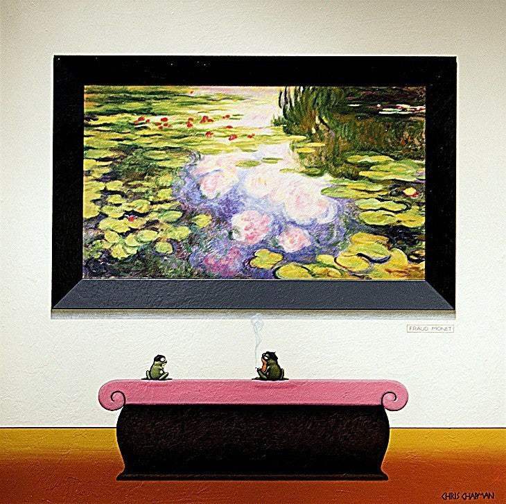 Do You Come Here Often? - SOLD by artist Chris Chapman - Wyecliffe Galleries