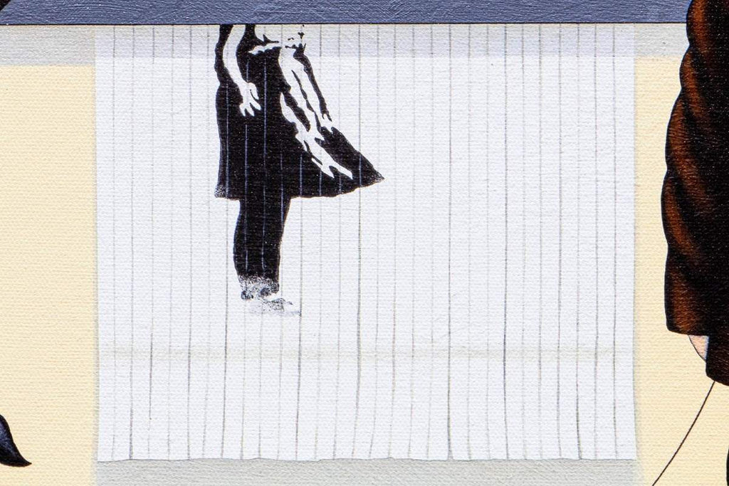 Double Shredder - Edition - SOLD by artist Chris Chapman - Wyecliffe Galleries