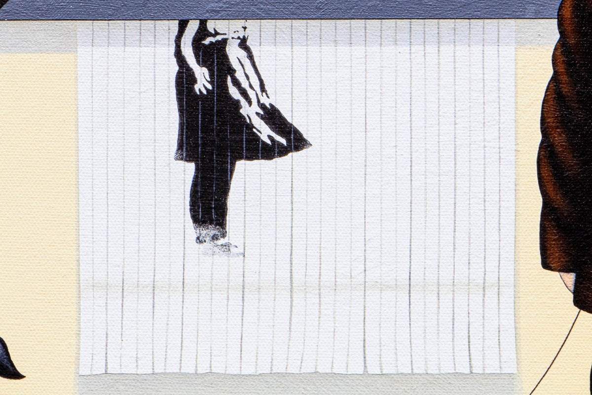 Double Shredder - Edition - SOLD by artist Chris Chapman - Wyecliffe Galleries