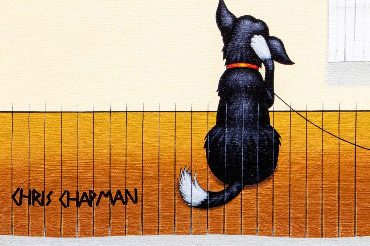 Double Shredder - Edition - SOLD by artist Chris Chapman - Wyecliffe Galleries