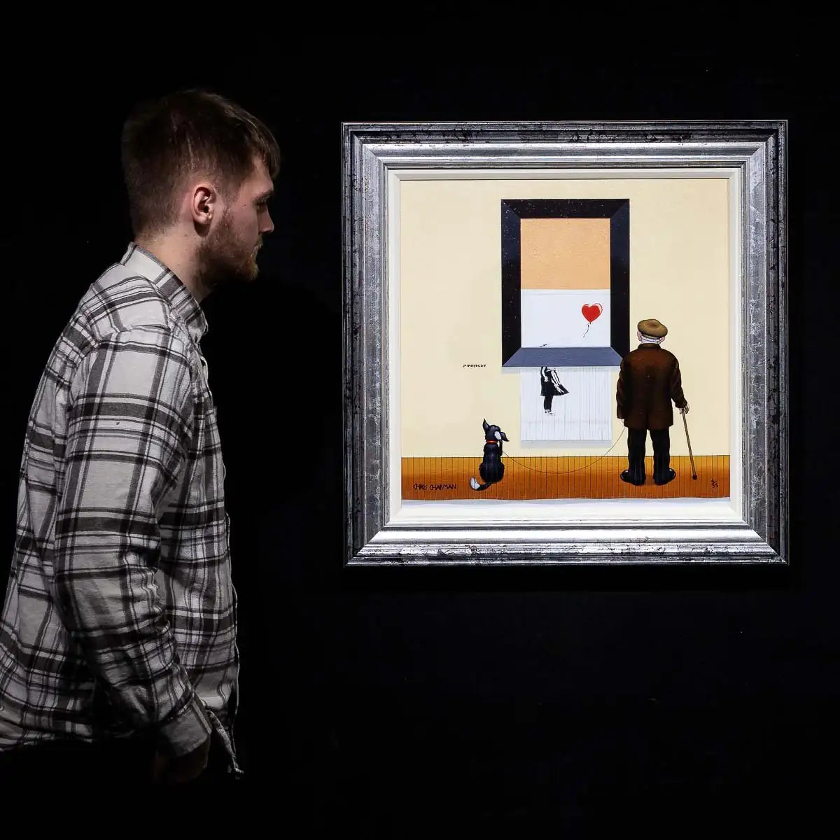 Double Shredder - Edition - SOLD by artist Chris Chapman - Wyecliffe Galleries