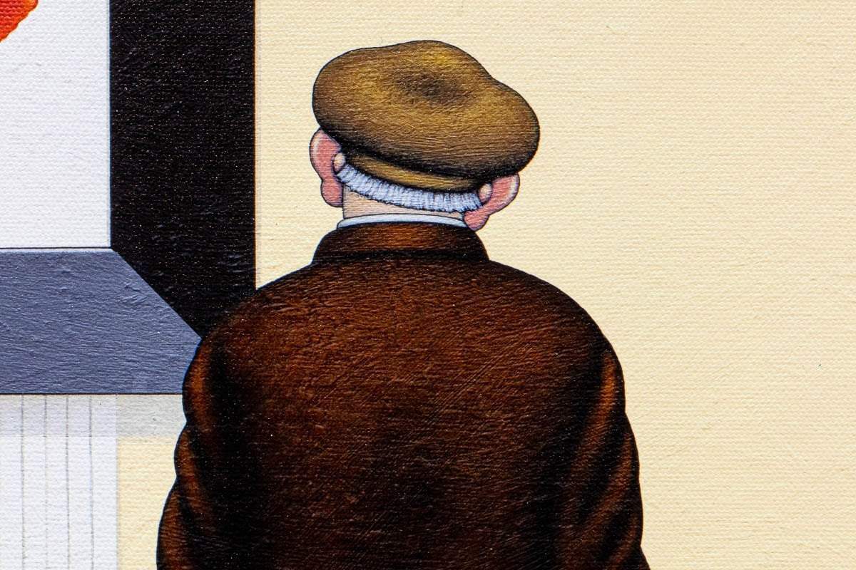 Double Shredder - Edition - SOLD by artist Chris Chapman - Wyecliffe Galleries