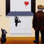 Double Shredder - Edition - SOLD by artist Chris Chapman - Wyecliffe Galleries