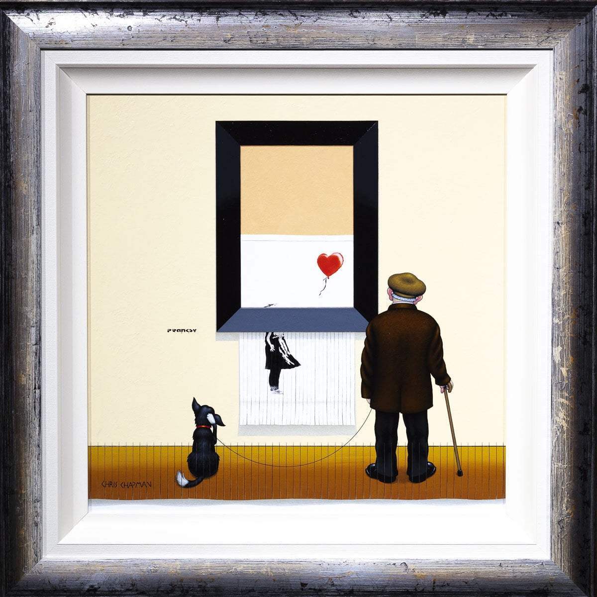 Double Shredder - Original - SOLD by artist Chris Chapman - Wyecliffe Galleries