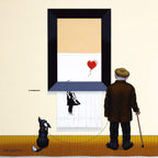 Double Shredder - Original - SOLD by artist Chris Chapman - Wyecliffe Galleries