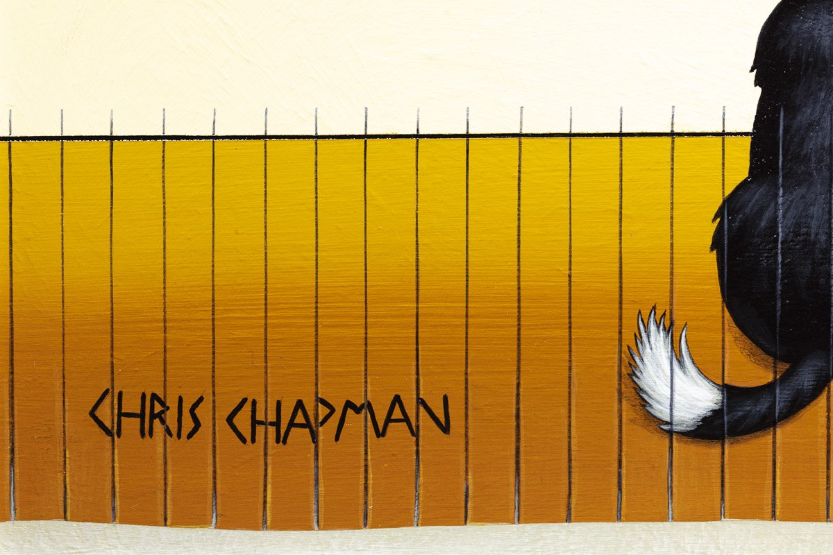 Double Shredder - Original Chris Chapman Framed