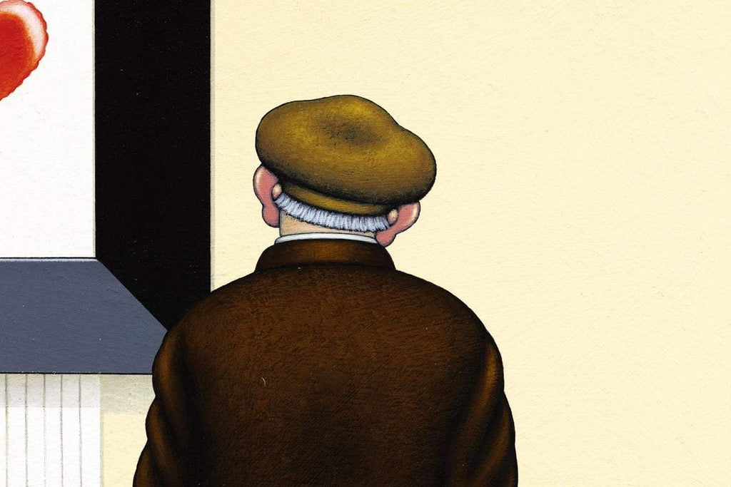 Double Shredder - Original - SOLD by artist Chris Chapman - Wyecliffe Galleries