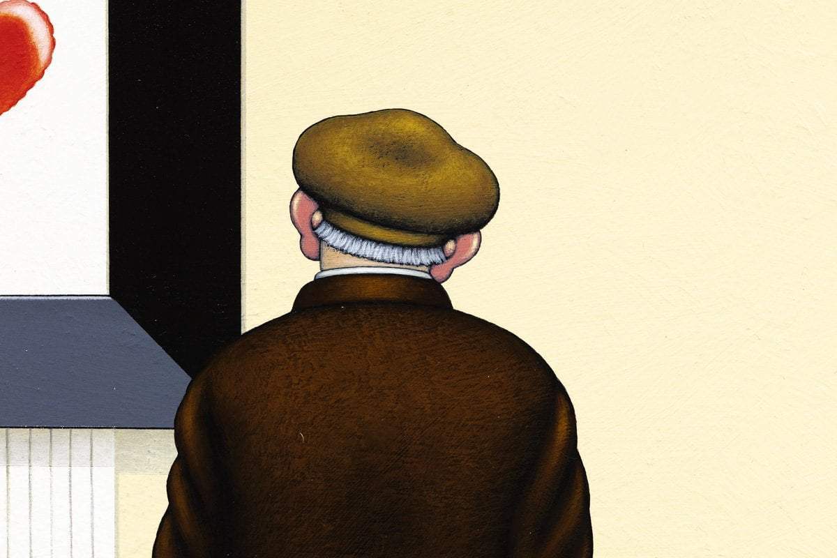 Double Shredder - Original - SOLD by artist Chris Chapman - Wyecliffe Galleries