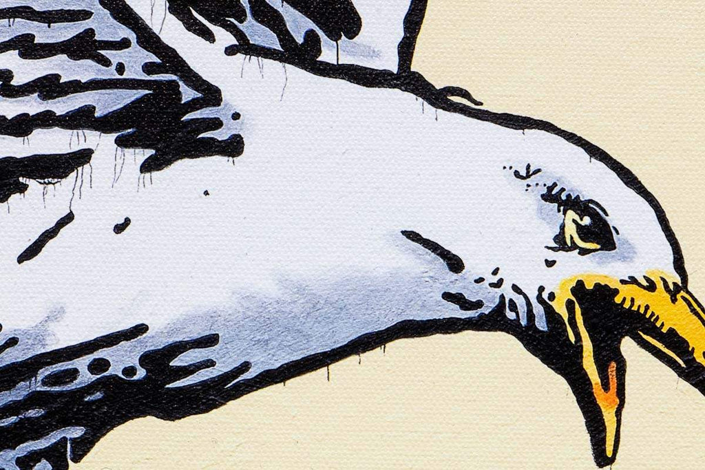 Feathers and Fries - Edition by artist Chris Chapman - Wyecliffe Galleries