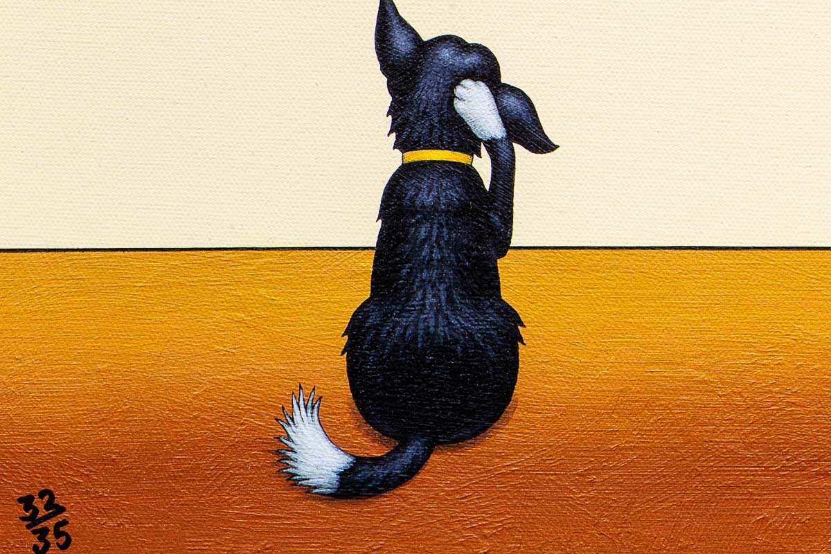 Feathers and Fries - Edition by artist Chris Chapman - Wyecliffe Galleries