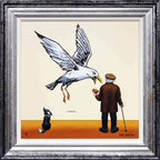 Feathers and Fries - Edition by artist Chris Chapman - Wyecliffe Galleries