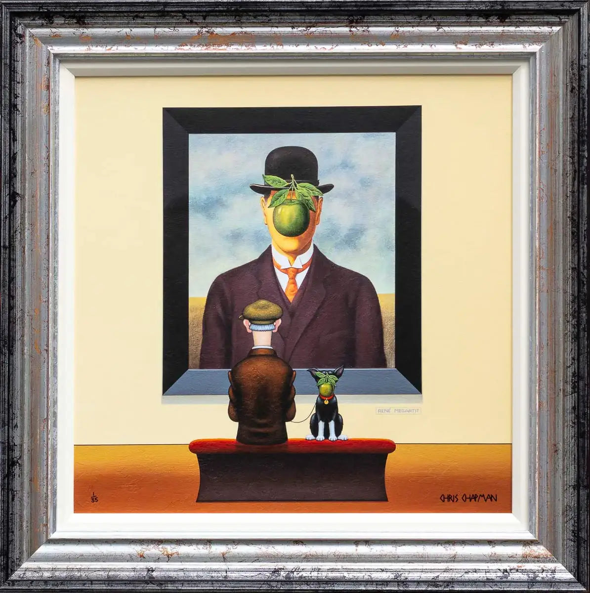 Fruit Face - Edition - SOLD by artist Chris Chapman - Wyecliffe Galleries