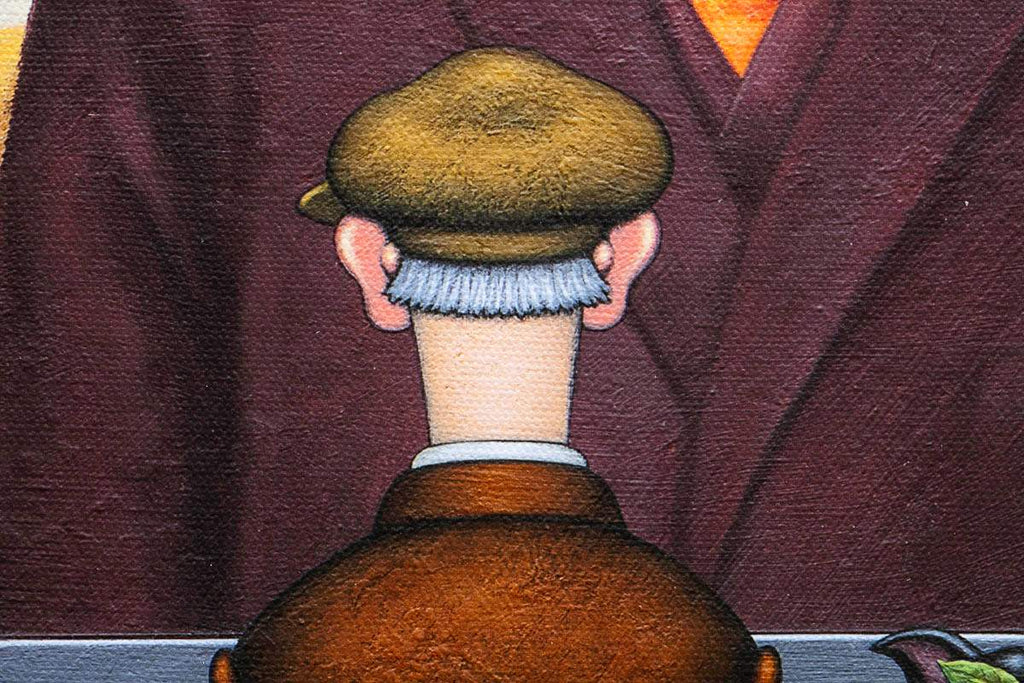 Fruit Face - Edition - SOLD by artist Chris Chapman - Wyecliffe Galleries