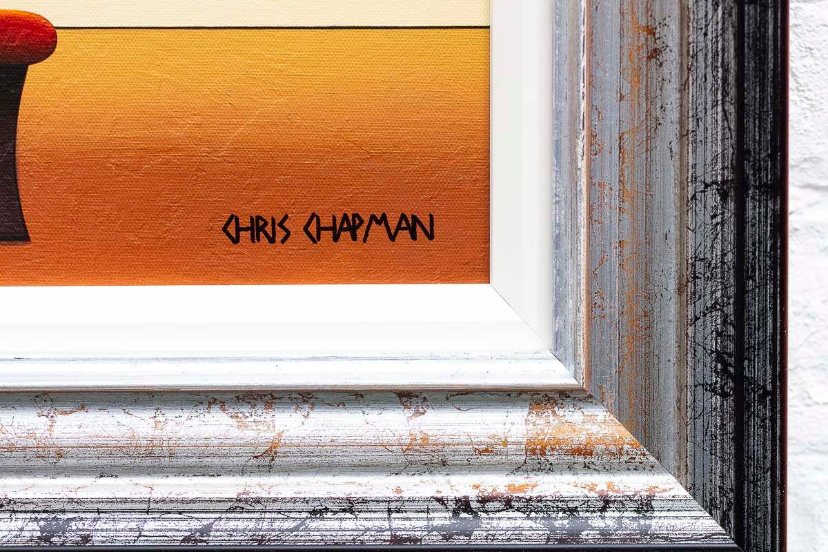 Fruit Face - Edition - SOLD by artist Chris Chapman - Wyecliffe Galleries