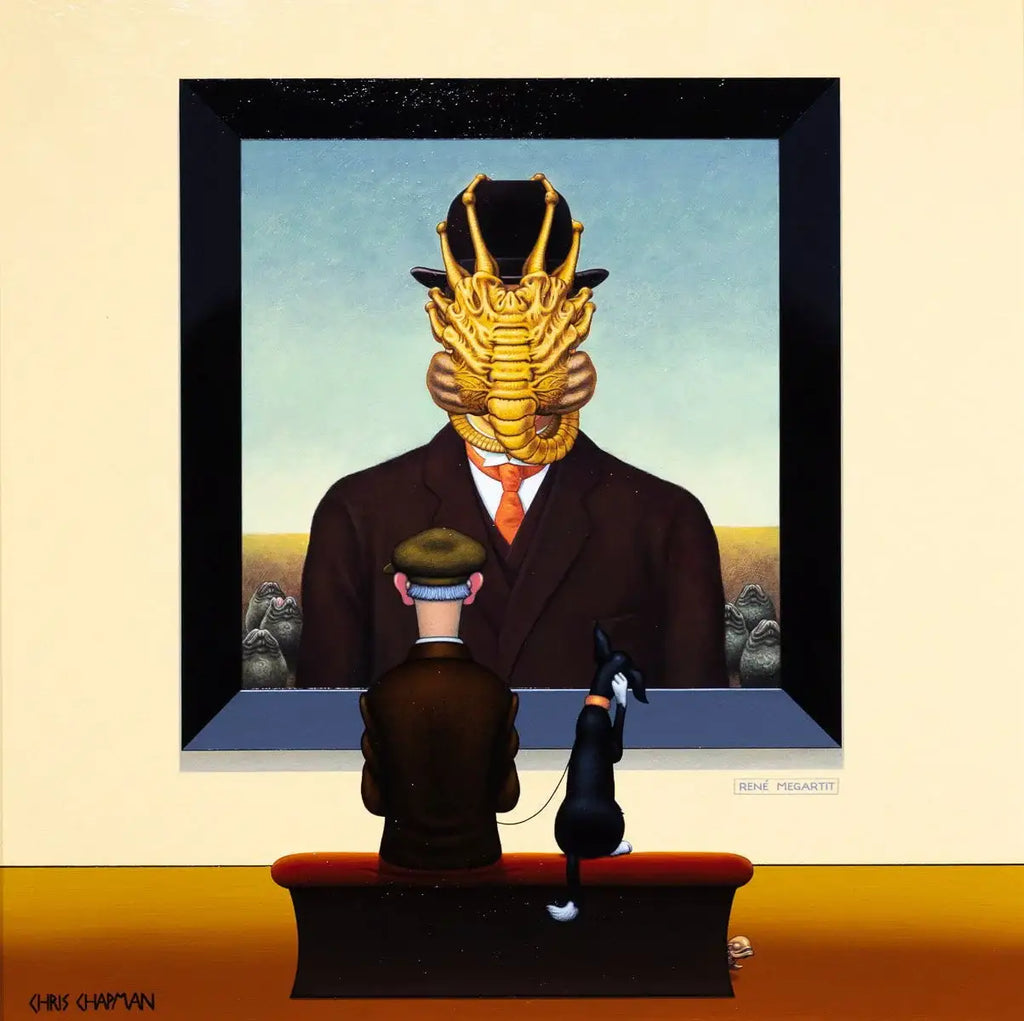 Give Us a Hug - Original - SOLD by artist Chris Chapman - Wyecliffe Galleries