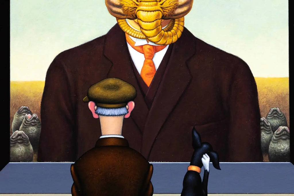 Give Us a Hug - Original - SOLD by artist Chris Chapman - Wyecliffe Galleries