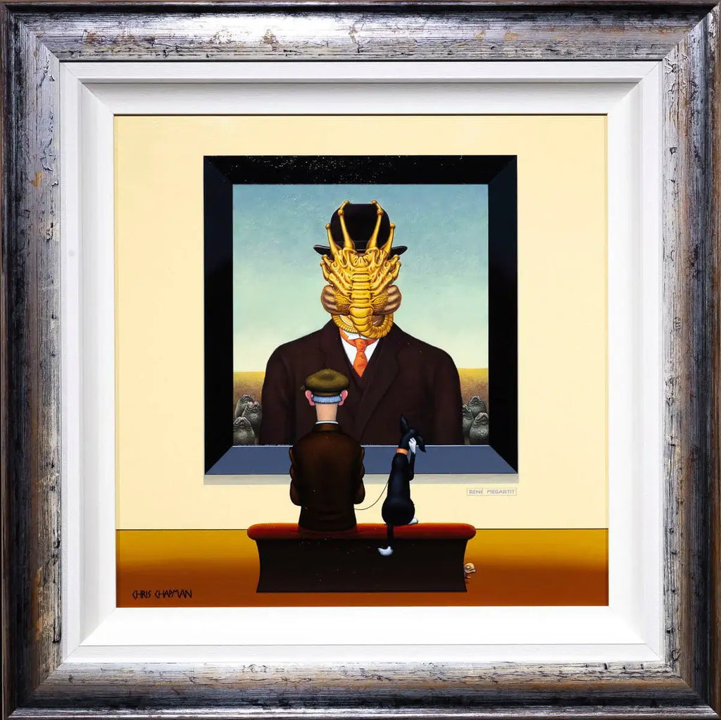 Give Us a Hug - Original - SOLD by artist Chris Chapman - Wyecliffe Galleries