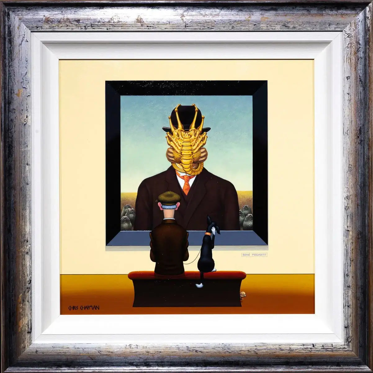 Give Us a Hug - Original - SOLD by artist Chris Chapman - Wyecliffe Galleries