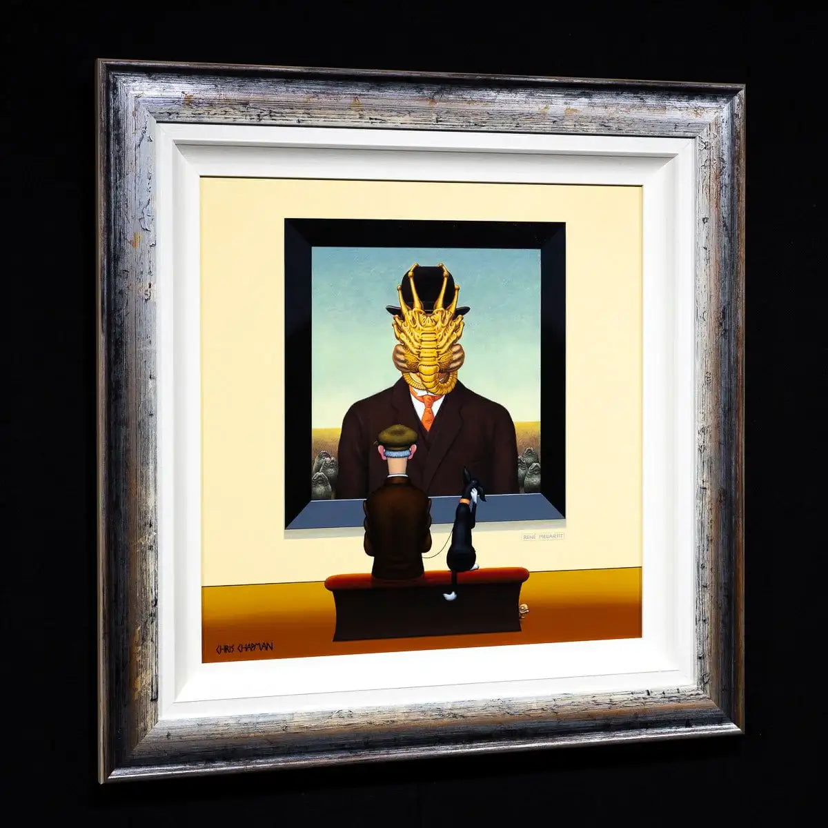 Give Us a Hug - Original - SOLD by artist Chris Chapman - Wyecliffe Galleries