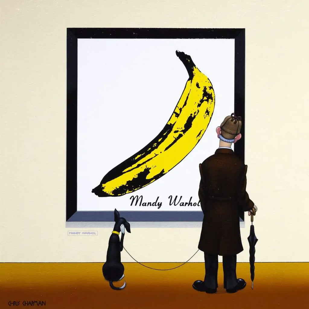 Going Banana's - Original - SOLD by artist Chris Chapman - Wyecliffe Galleries