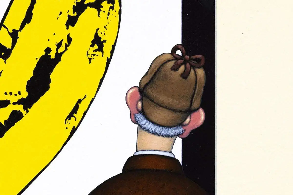 Going Banana's - Original - SOLD by artist Chris Chapman - Wyecliffe Galleries