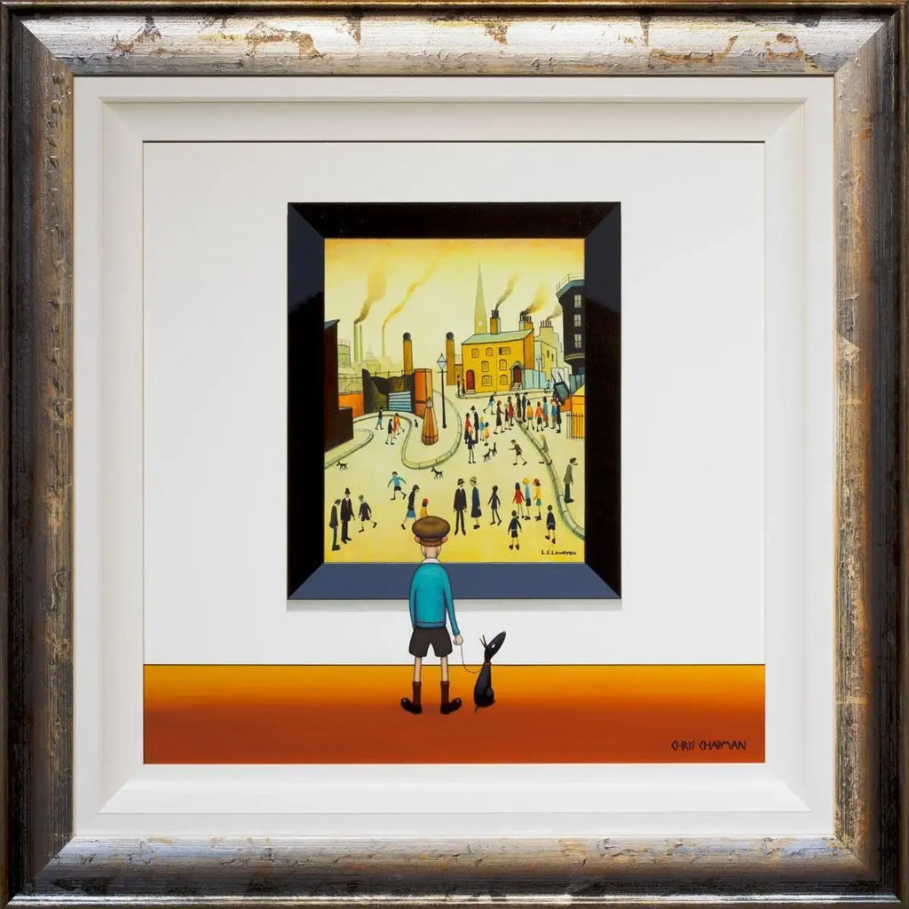 Hill Street - Original - SOLD by artist Chris Chapman - Wyecliffe Galleries