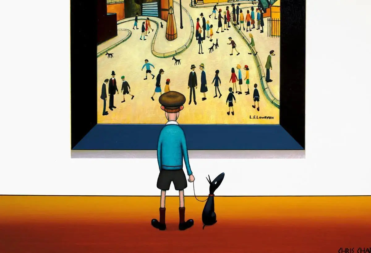 Hill Street - Original - SOLD by artist Chris Chapman - Wyecliffe Galleries