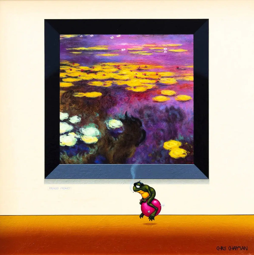 Hopper - Original - SOLD by artist Chris Chapman - Wyecliffe Galleries