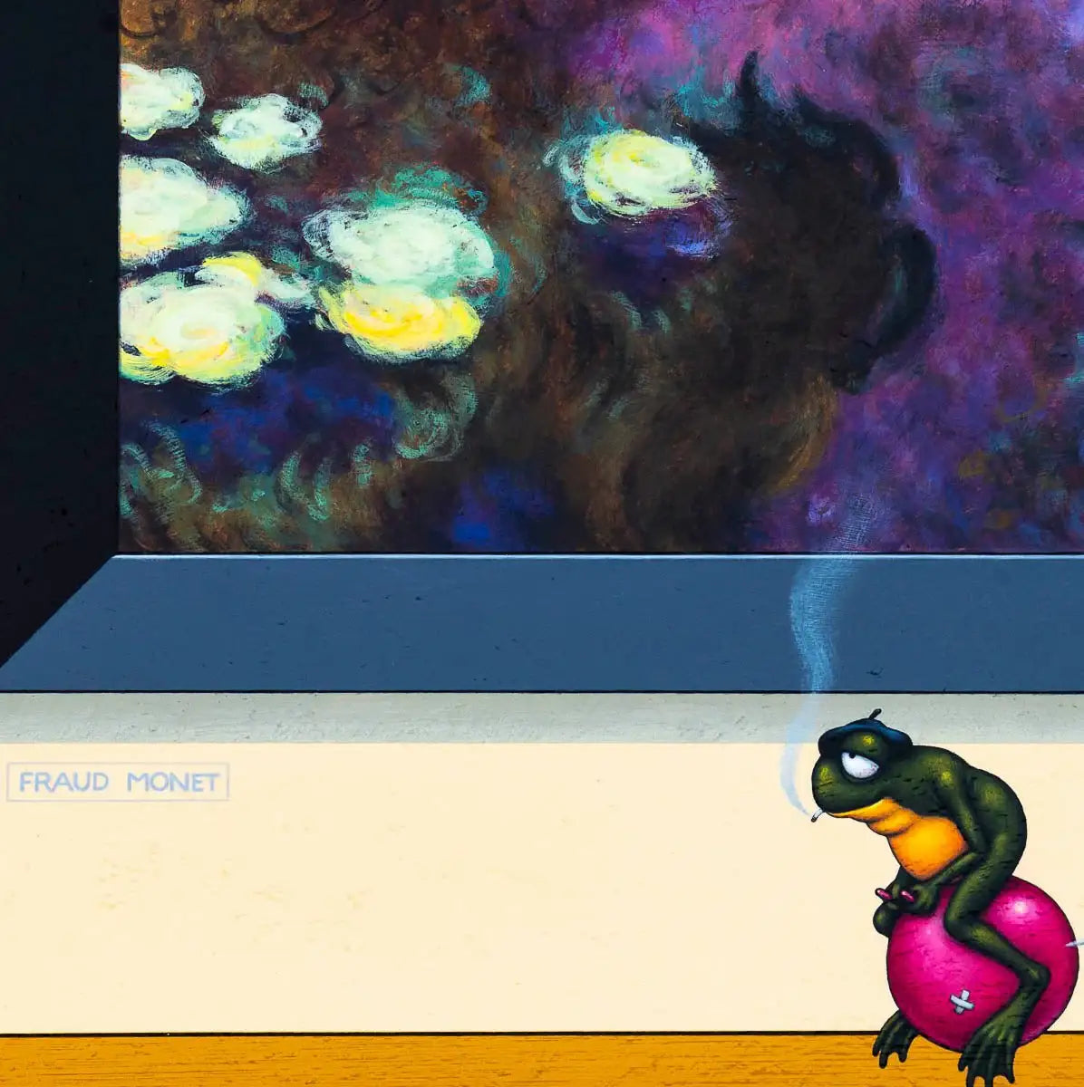 Hopper - Original - SOLD by artist Chris Chapman - Wyecliffe Galleries