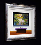 In The Gallery With The Kids - Original - SOLD by artist Chris Chapman - Wyecliffe Galleries