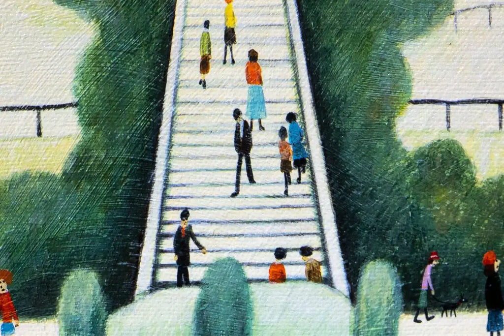 In The Park - Edition - SOLD by artist Chris Chapman - Wyecliffe Galleries