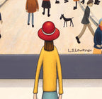 In The Street - Original - SOLD by artist Chris Chapman - Wyecliffe Galleries