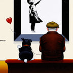 Lost Balloons - Original - SOLD by artist Chris Chapman - Wyecliffe Galleries