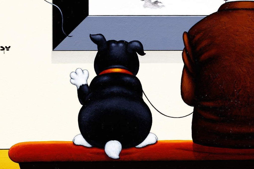 Lost Balloons - Original - SOLD by artist Chris Chapman - Wyecliffe Galleries