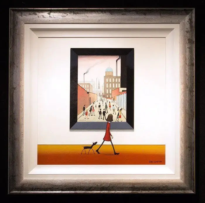 Mill Lane - SOLD by artist Chris Chapman - Wyecliffe Galleries