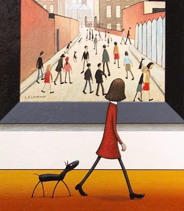 Mill Lane - SOLD by artist Chris Chapman - Wyecliffe Galleries