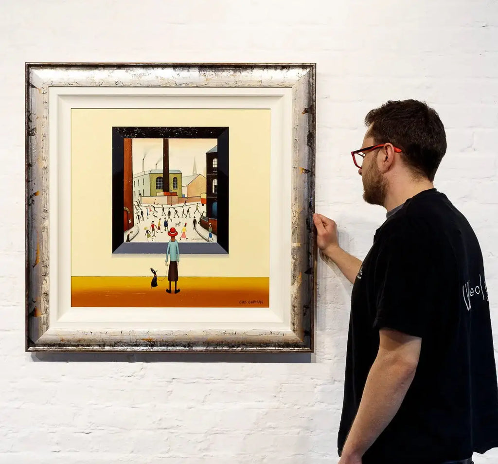 Mill Road - Original - SOLD by artist Chris Chapman - Wyecliffe Galleries