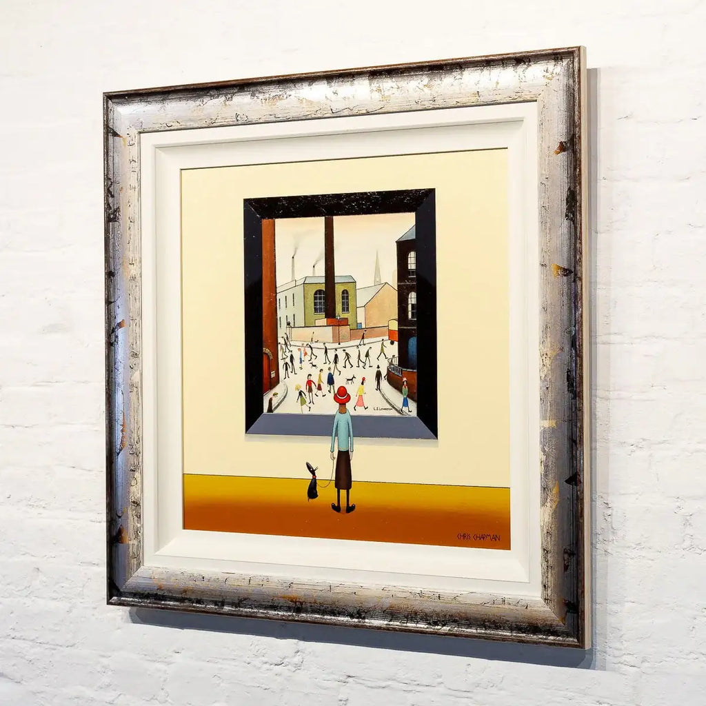 Mill Road - Original - SOLD by artist Chris Chapman - Wyecliffe Galleries