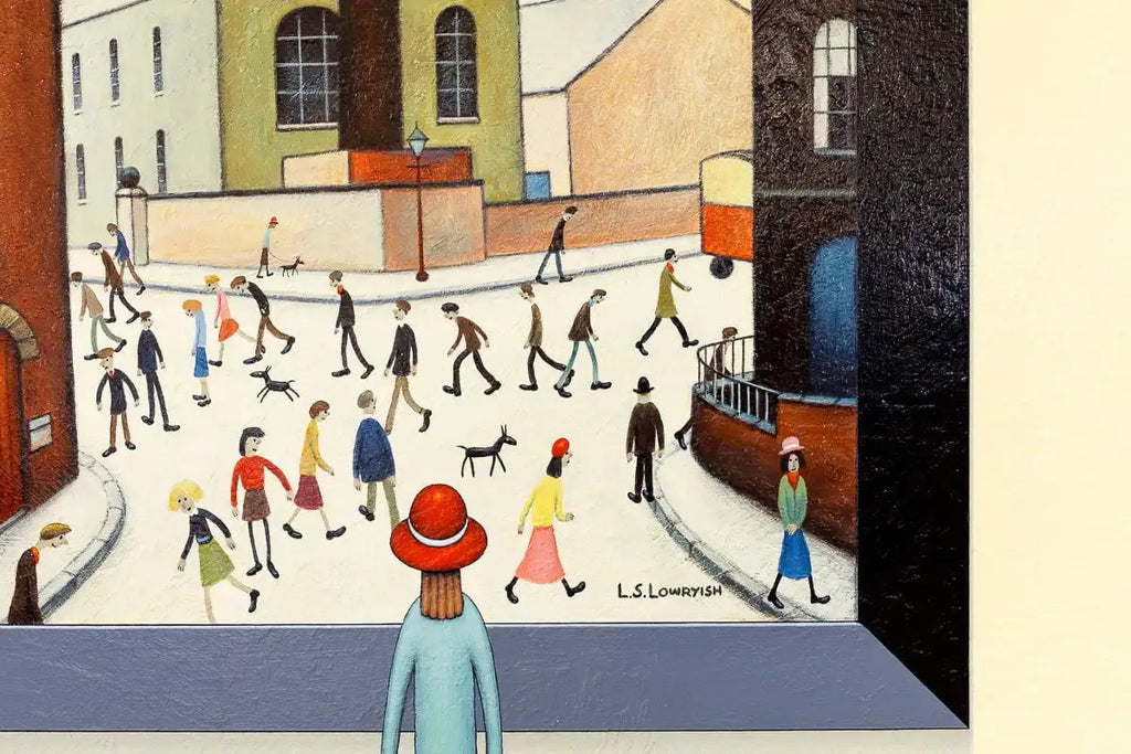 Mill Road - Original - SOLD by artist Chris Chapman - Wyecliffe Galleries