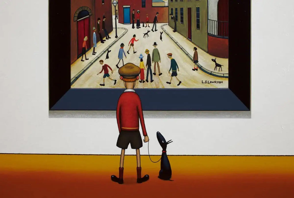 Milled Street - SOLD by artist Chris Chapman - Wyecliffe Galleries