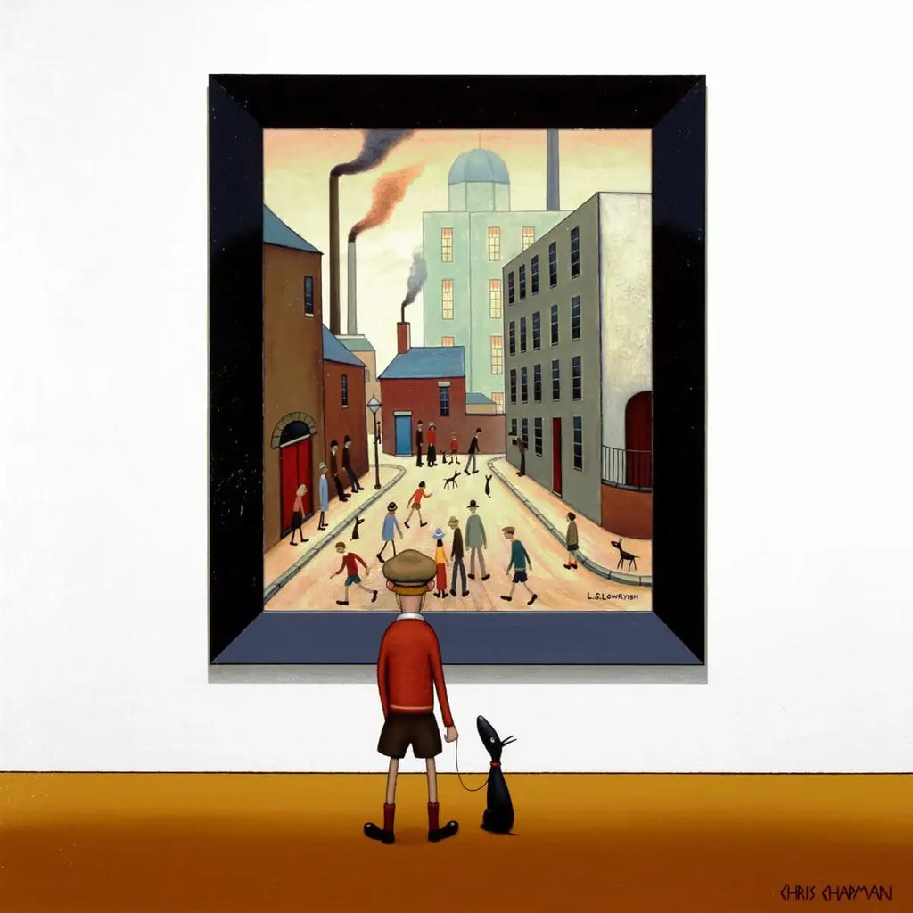 Milled Street - SOLD by artist Chris Chapman - Wyecliffe Galleries